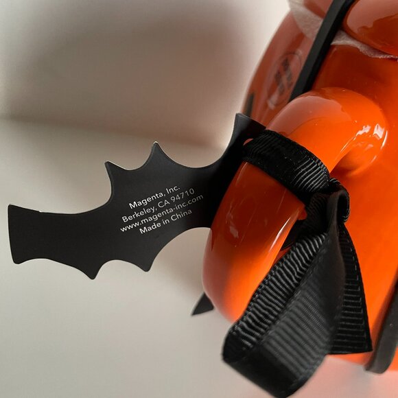 Rae Dunn Mug Beware Pumpkin Jack O Lantern Artisan Collect Halloween Coffee NWT - Picture 5 of 9